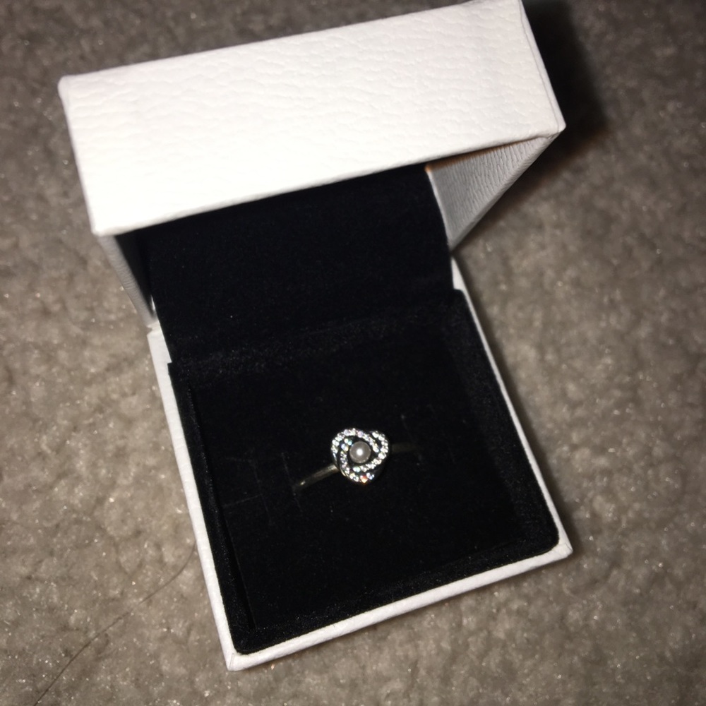 Luminous Love Knot Pandora Ring